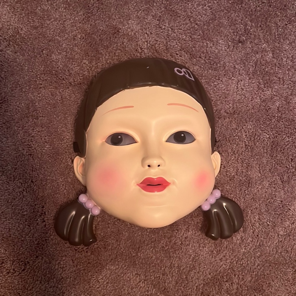 Squid Games Doll Mask